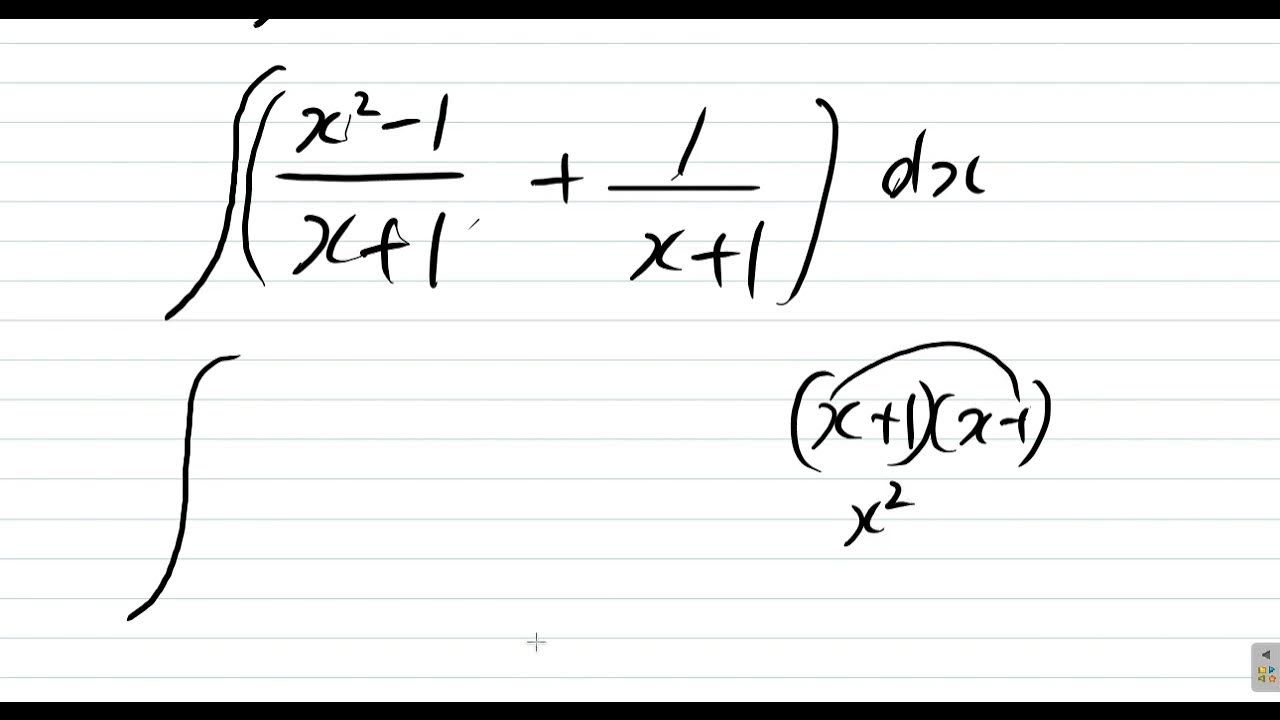 Integrate X Squared Divided By X 1 YouTube integrate-x-squared-divided-by-x-1-youtube