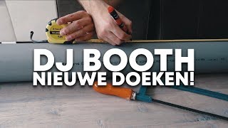 DJ BOOTH, NIEUWE DOEKEN   VERVOER OPLOSSING!