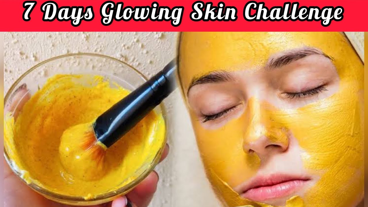 7 Days Glass Skin Challenge || Clear Glowing skin || Remove Facial Hair ...