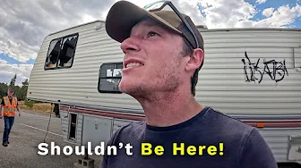 Abandoned in a Rest Area - We Got Caught