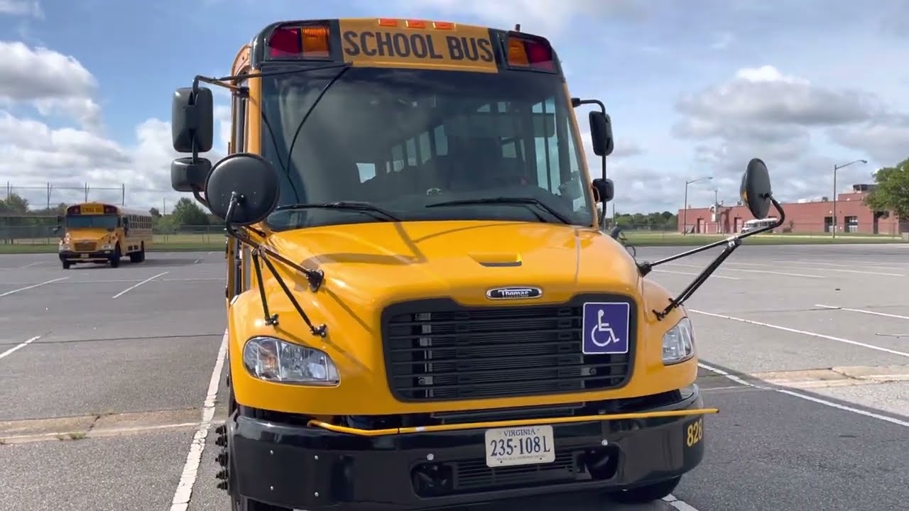 VBCPS Bus 828, 2022 Accessible Thomas C2 - YouTube VBCPS Bus 828, 2022 Accessible Thomas C2 - YouTube