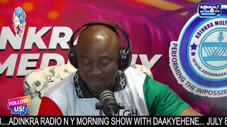 ADINKRA RADIO N Y MORNING SHOW WITH DAAKYEHENE... JULY 6.... screenshot 1