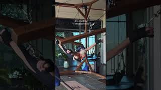 Watch the moment her spine actually cracks