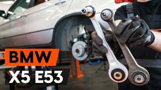 Cómo cambiar Barra de suspensión BMW X5 (E53) - vídeo gratis en línea