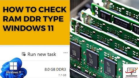 How To Check Ram DDR Type In Windows 11