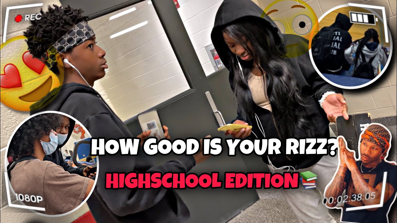 HOW GOOD IS YOUR RIZZ?🤔 *Challenge* PUBLIC INTERVIEW (HIGHSCHOOL EDITON ...