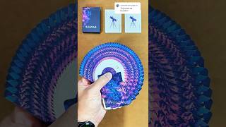 ASMR UNBOXING - Holographic Foiled Nebula playing cards by EmilySleights52 screenshot 4