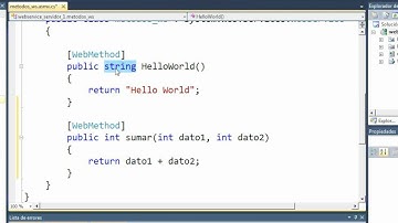 MsVS2010 WebService C#, devolver dato entero