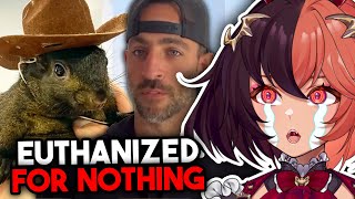 Peanut the Squirrel Situation is Tragic...
Peanut the Squirrel was Euthanized by New York State. Lets talk about it.
π¦ Watch Me Live! π¦
Twitch: https://www.twitch.tv/hex_juice
π¦ Clips Youtube Channelπ¦
https://www.youtube.com/channel/UCaGEO7stGVM5NK4ovW3mDAQ
π¦ Join My Discord! π¦
The Juice_Box: https://discord.gg/DKmsmWRz
π¦ Follow My Socials! π¦
Twitter: https://x.com/Hex_Juice
Tiktok: https://www.tiktok.com/@hex_juice
Other Links: https://hexjuice.carrd.co/
π¦ For Business Inquiries! π¦
hexjuice@amg.gg
π¬ Video Edited by MensRea!
#hexjuice #reaction #peanutthesquirrel Peanut the Squirrel Situation is Tragic...