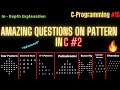 C-Programming | Amazing Pattern Question Part-2 *Advanced* | #15