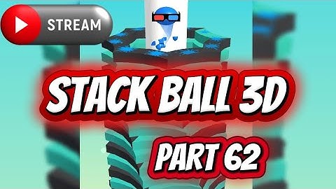 Stack ball 3d live now #games #gaming #livegame