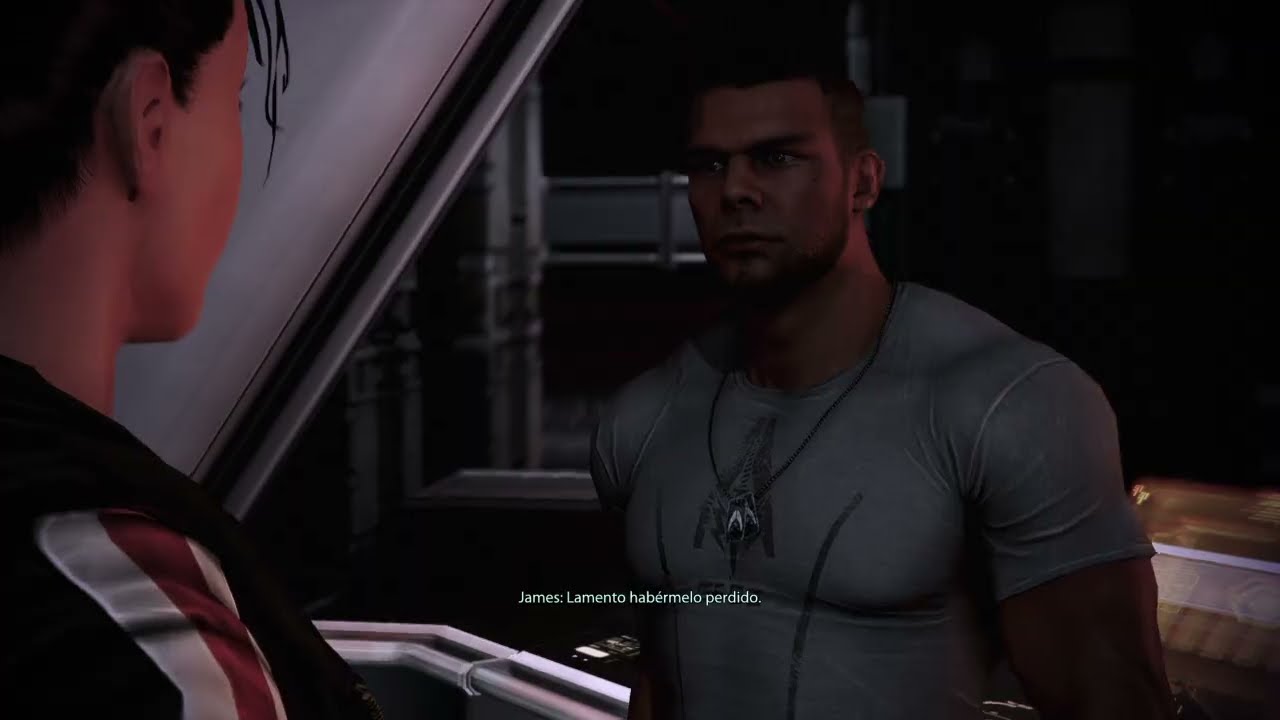 Mass Effect™ 3, James about Tali and Legion