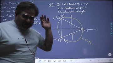 IIT JEE MATHS - COMPLEX NUMBERS - LECTURE 9 - CUBE ROOTS OF UNITY, DE MOIVERS THEOREM, NTH ROOTS