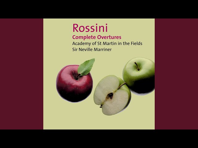Rossini - Edipo a Colono: Ouverture : Academy of St Martin-in-the-Fields / N.Marriner, dir