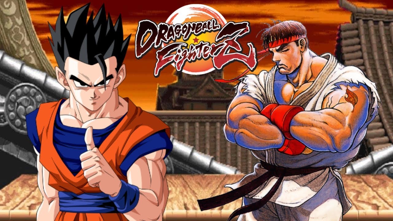 [DBFZ] Gohan as Ryu (VOICE EDIT) - YouTube