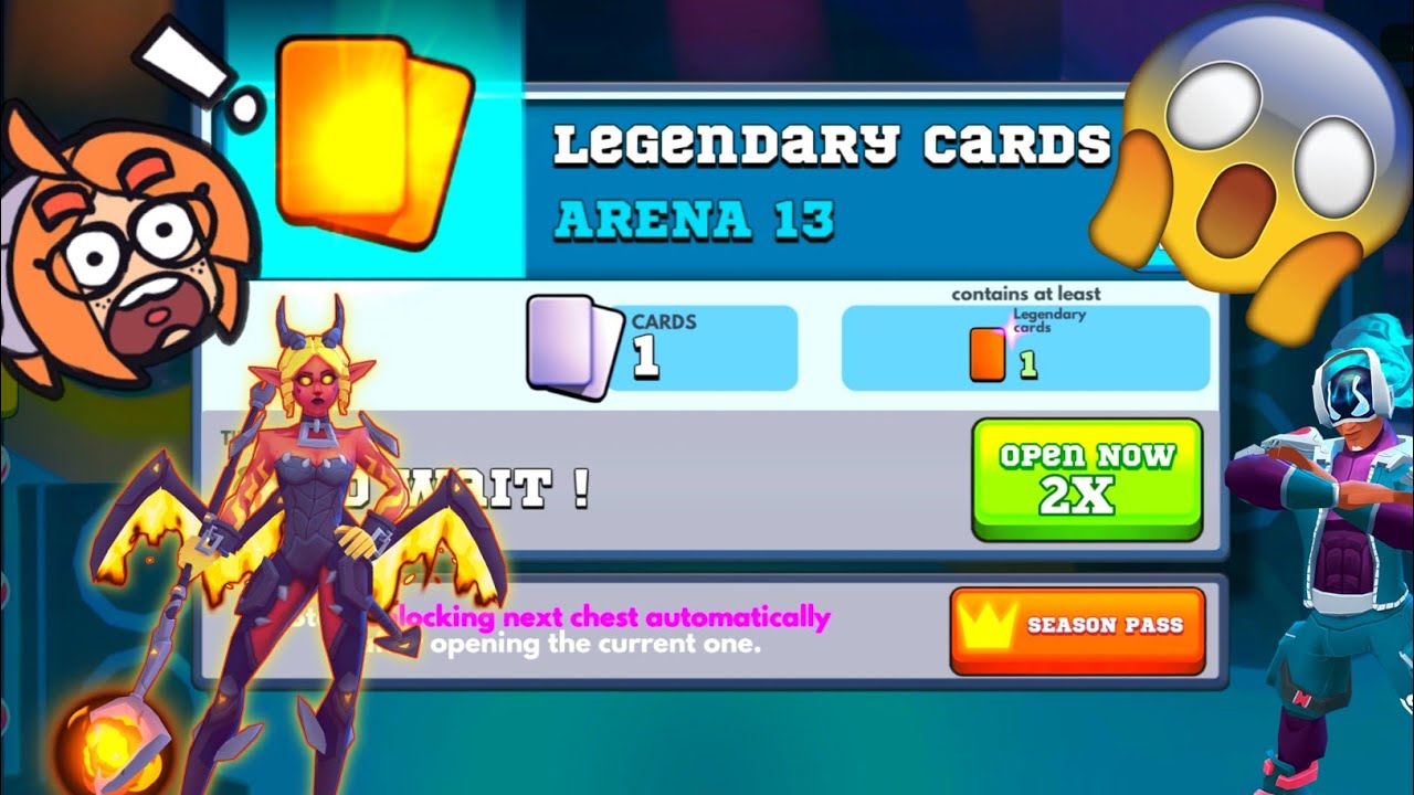 OMG!😱 Just Play a Match And Get Free Legendary Card in FRAG Pro Shooter