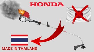 Honda 25cc Bent Shaft Line Trimmer is Not Made In Japan Any More