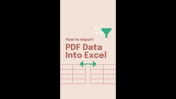 How to Convert #pdf into #excel | #shorts #excel #exceltips #exceltutorial