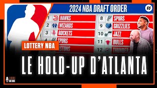 Le 1er choix de la draft pour les Hawks : un hold-up à la lottery !