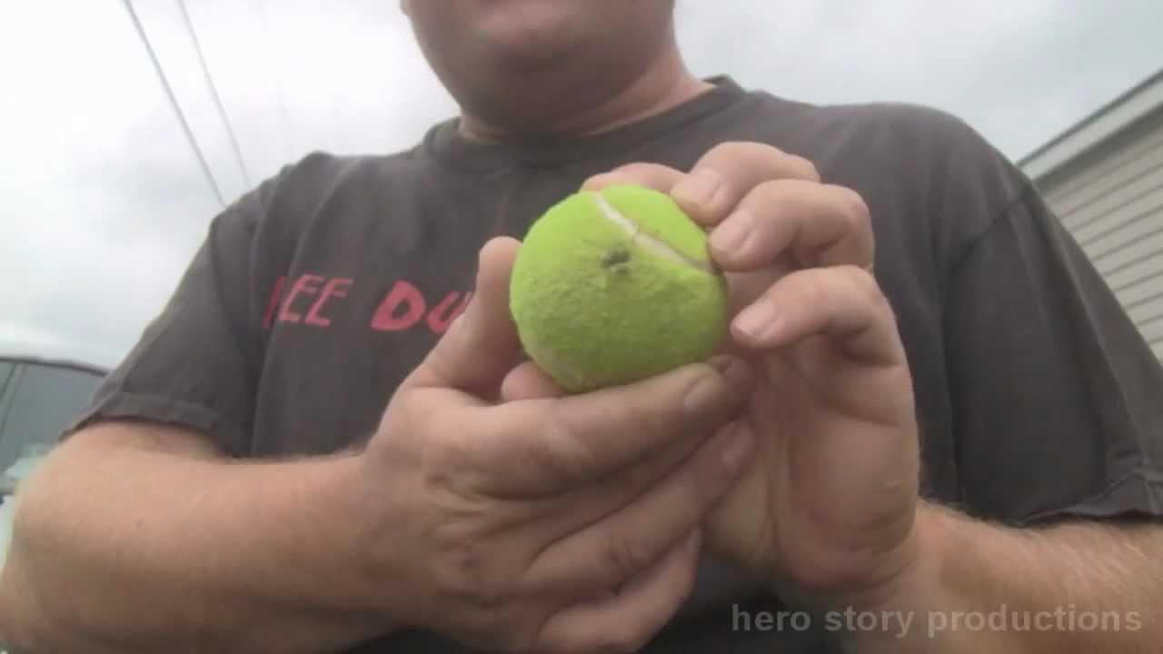Vlog of Awesome Tennis Ball Experiment 2 YouTube