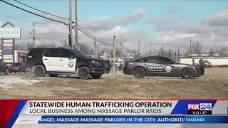 Arkansas Attorney General Tim Griffin announces state-wide human trafficking investigation and raid