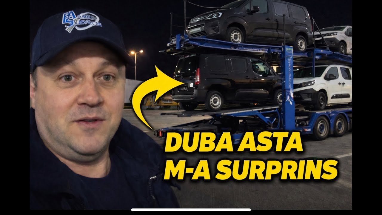 O zi completă pe transportor – o mașină m-a surprins azi” 🚛🚗