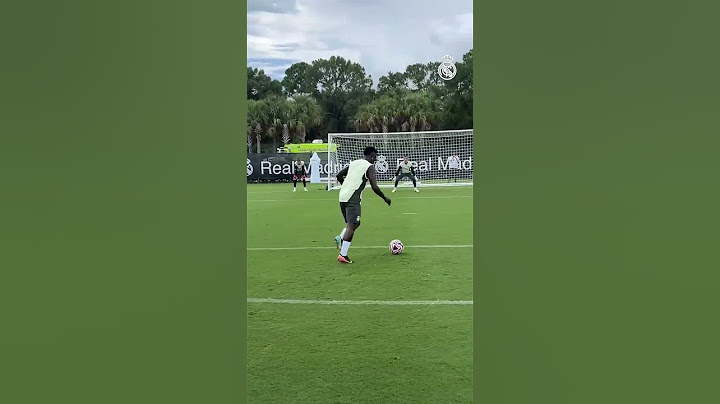 GOLAZO de VINICIUS en el entrenamiento del REAL MADRID como respuesta a las CRÍTICAS