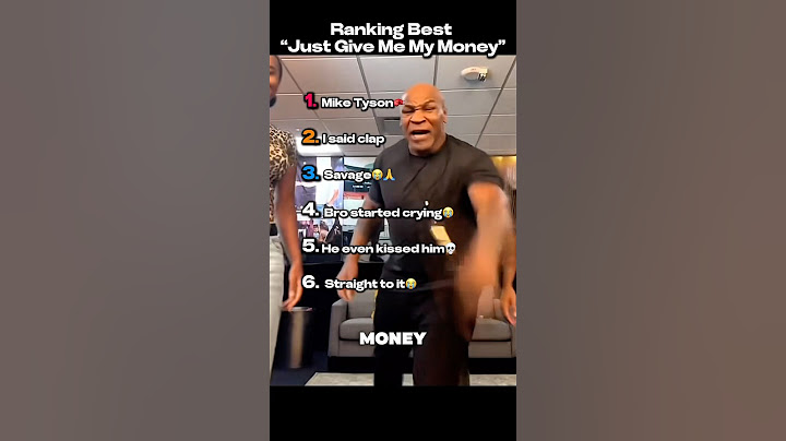 Ranking Best Just Give Me My Money