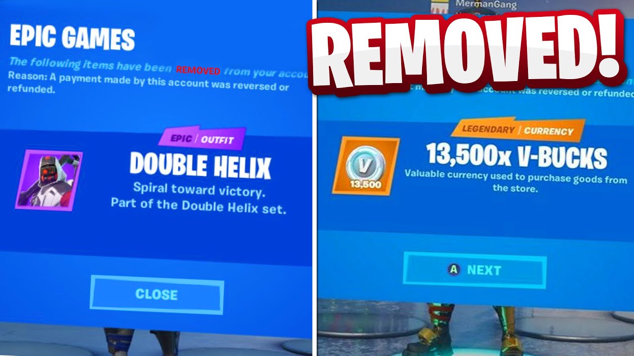 The Reason why people are getting Switch Skins and V-Bucks REMOVED From  their locker in Fortnite! - YouTube