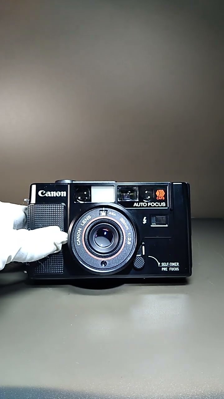 Canon AF35M 動作確認2 1113354 - YouTube