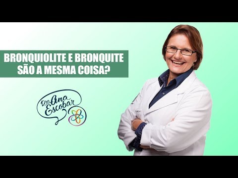 Vídeo: Diferença Entre Bronquite E Bronquiolite