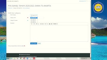 5 - Membuat Course AIO CBT Moodle SMAN70