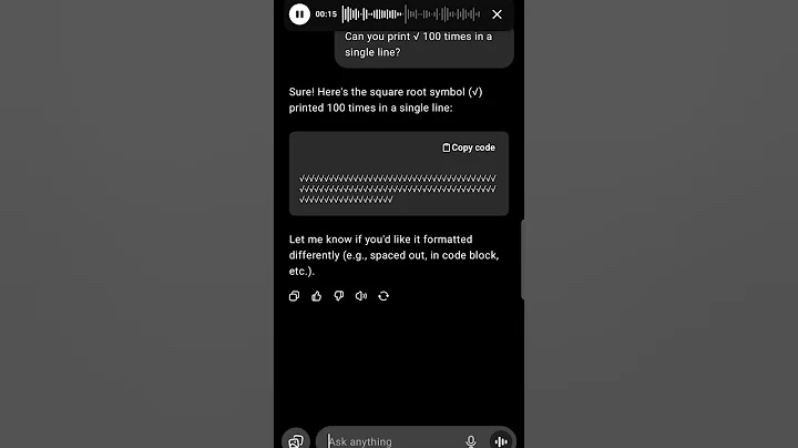 ChatGPT has a stroke part 1. #chatgpt #funny #comedy #memes #ai #aivoice #fyp
