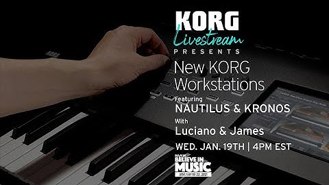 KORG Workstations: NAUTILUS & KRONOS