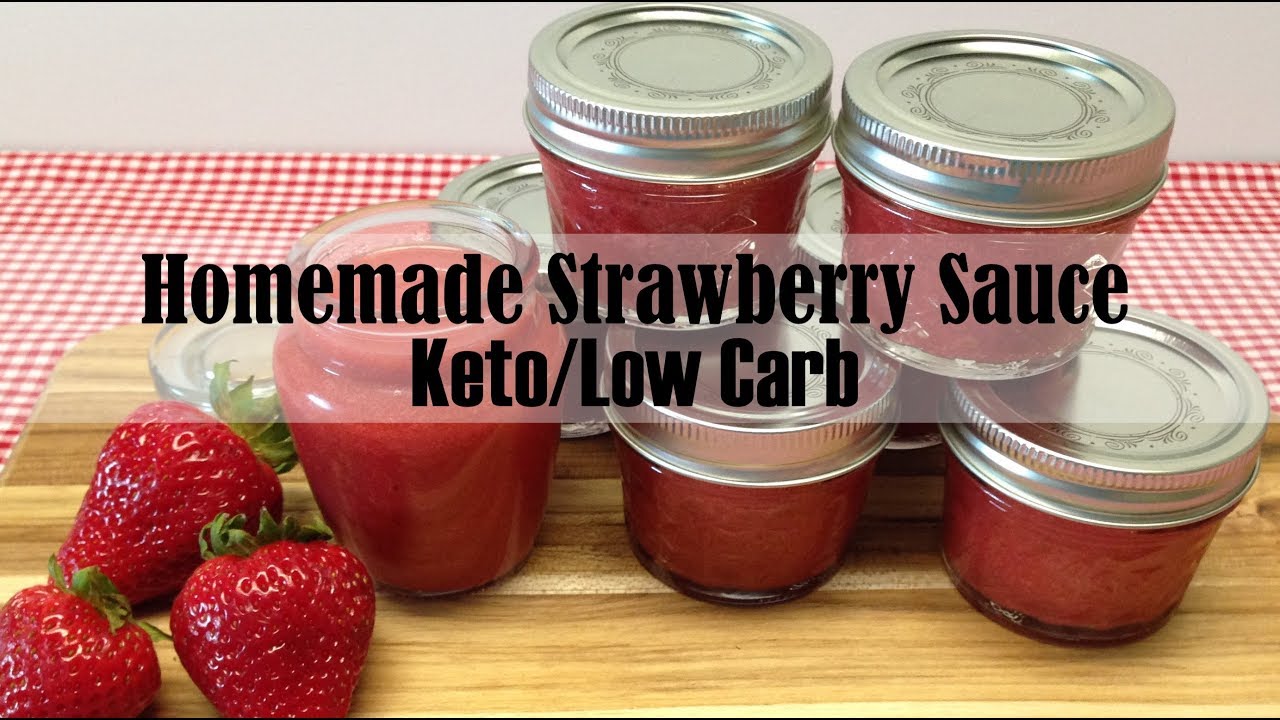 Strawberry Sauce - Keto and Low Carb