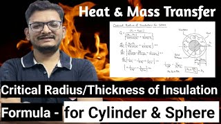 Critical Radius/Thickness of Insulation for Cylinder and Sphere II Expression for Critical Radius II