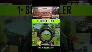 1- SHOT KILL RYTEC AMR GUNSMITH | CALL OF DUTY MOBILE