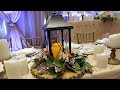 DIY Romantic Candles Wedding Floral Centerpiece  DIY ...
