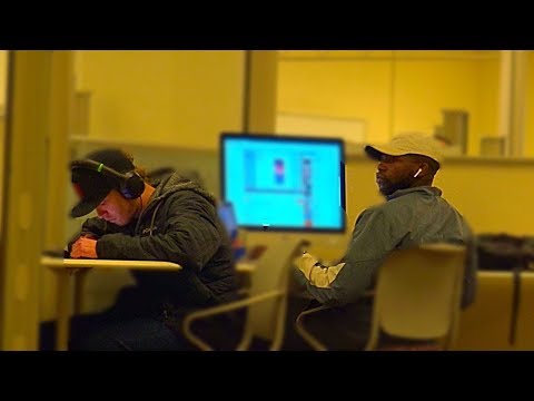 Blasting Songs in the Library PRANK