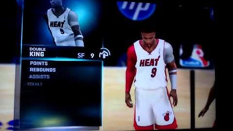 NBA 2K11 My player showing cheat example