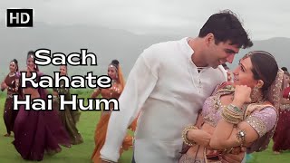 Sach Kahate Hai Hum | Jaanwar (1999) |  Udit Narayan | Karisma Kapoor & Akshay Kumar Romantic Songs