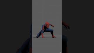 Spiderman Body Mechanics Animation Breakdown #short #animation #spiderman