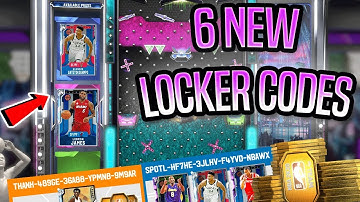 6 NEW LOCKER CODES IN NBA 2K20 MYTEAM FREE DIAMOND PLAYER PACKS TOKENS & MT