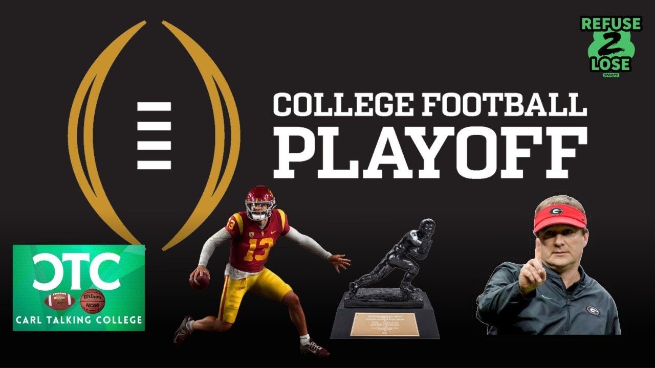 NCAAF 2023 Playoffs & Awards Predictions YouTube