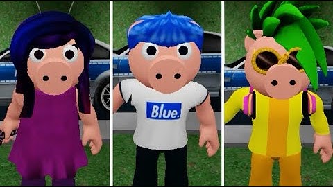 Piggy: Rebooted - All RB Battles (RP Mode) Jumpscares (Game created by: @VIXO)