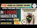 Visionias pt365 environment 2024 aprildec current affairs upsc pt365 environment prelims2024