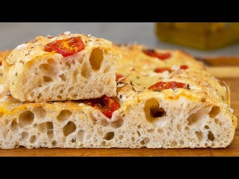 No Knead Focaccia