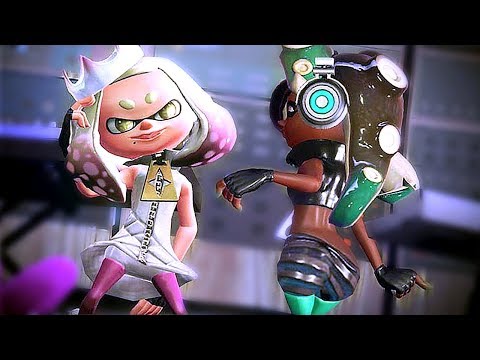 Squid Sisters Performing Live Concert 2018 - Callie Marie Marina & Pearl Splatoon 2 Song (OST)