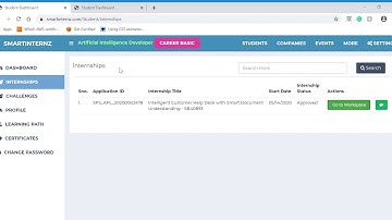 Feedback video on AI internship in Smartinternz