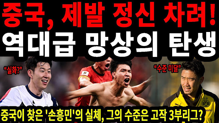 중국이 찾았다는 '제2의 손흥민', 그의 충격적인 수준을 공개합니다 #손흥민 #중국손흥민 #왕위동 #해외축구 #축구이슈